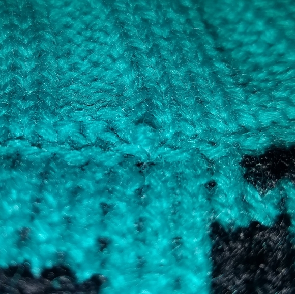 Nine West Green Leopard Sweater - Picture 6 of 12